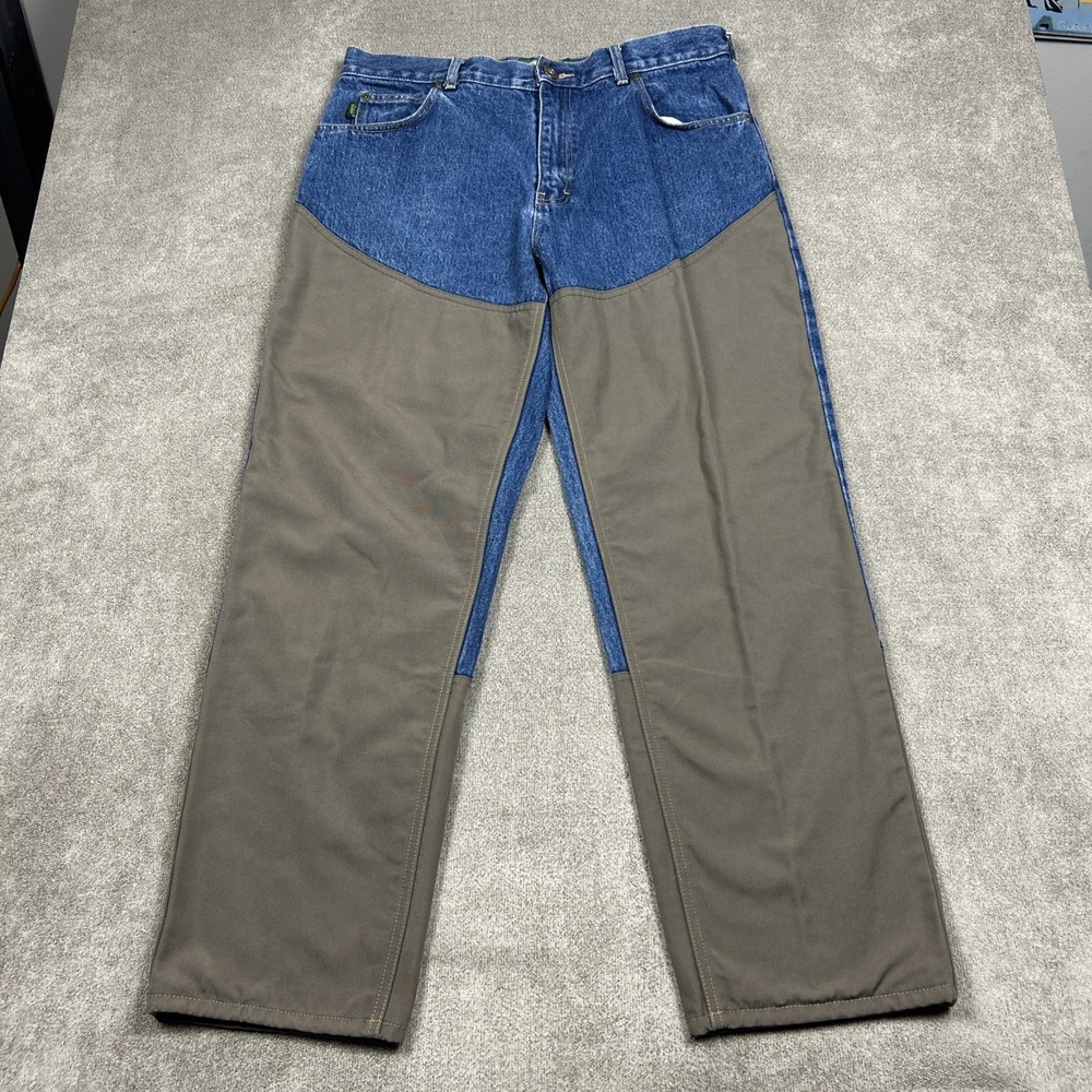 Cabela's Brush Guard Hunting Outdoors Denim Jeans Mens Size 36x30 Reg